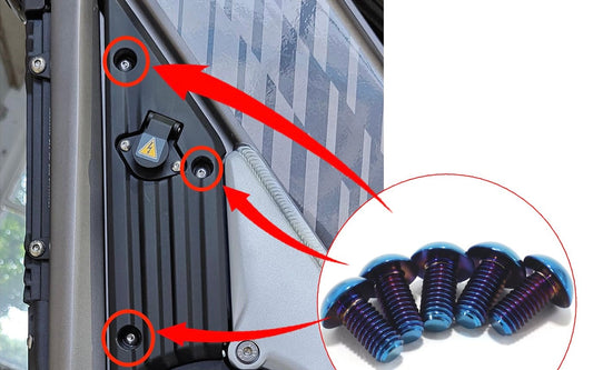 talaria xxx side panel titanium ( Set of 7 )