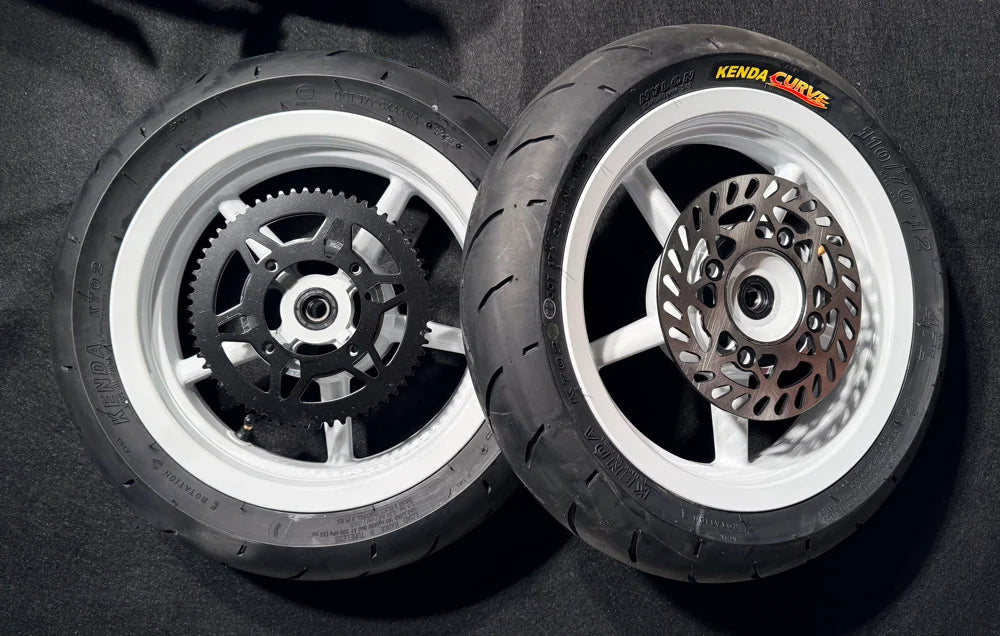 White supermotos (white mag)
