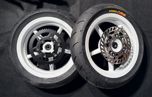 White supermotos (white mag)